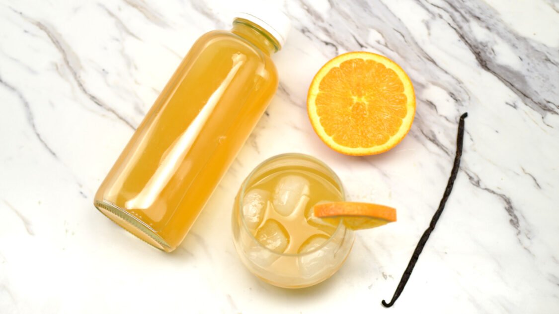 orange creamsicle kombucha