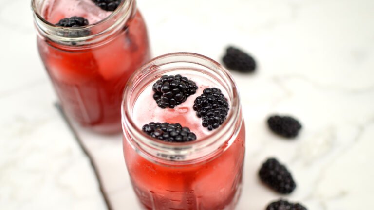 blackberry vanilla kombucha