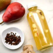 spiced pear kombucha