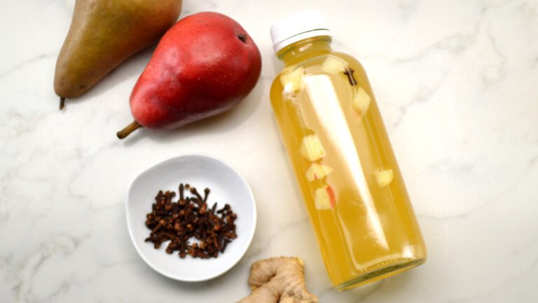 spiced pear kombucha