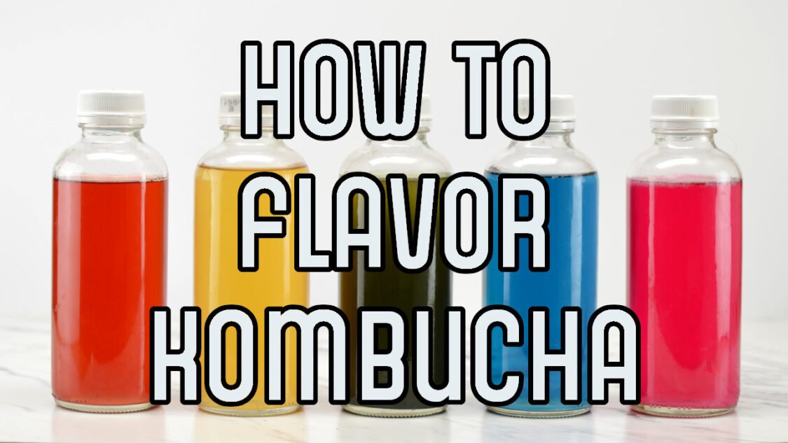 how to flavor kombucha