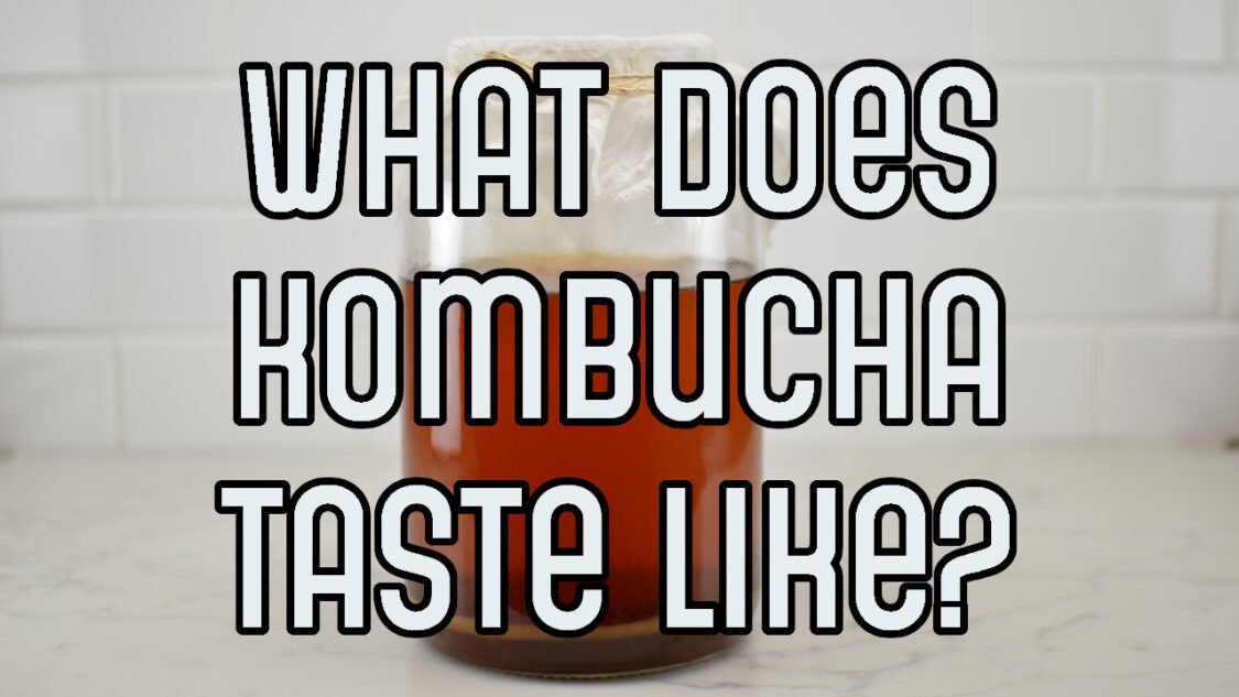 what does kombucha taste like