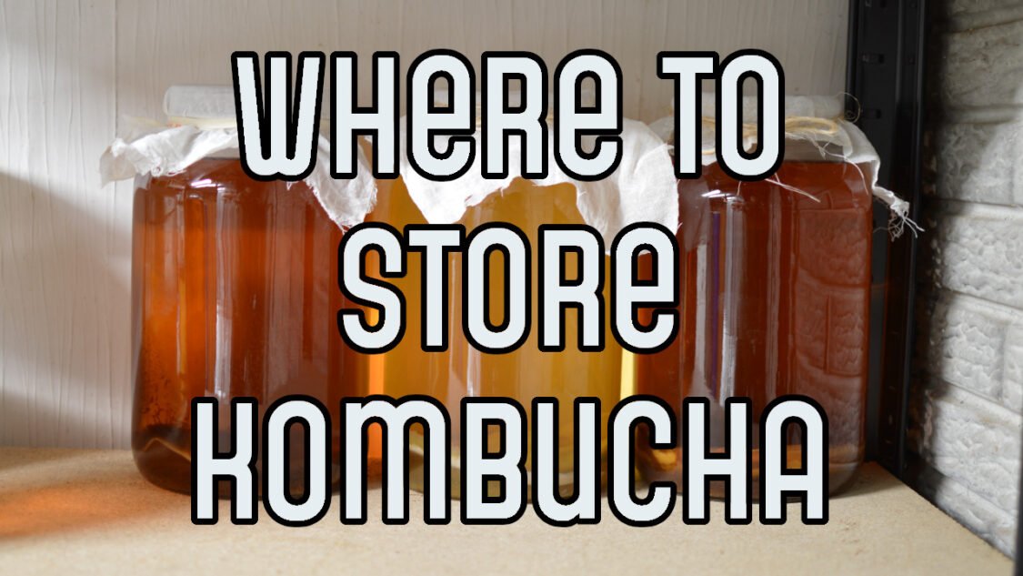 where to store kombucha