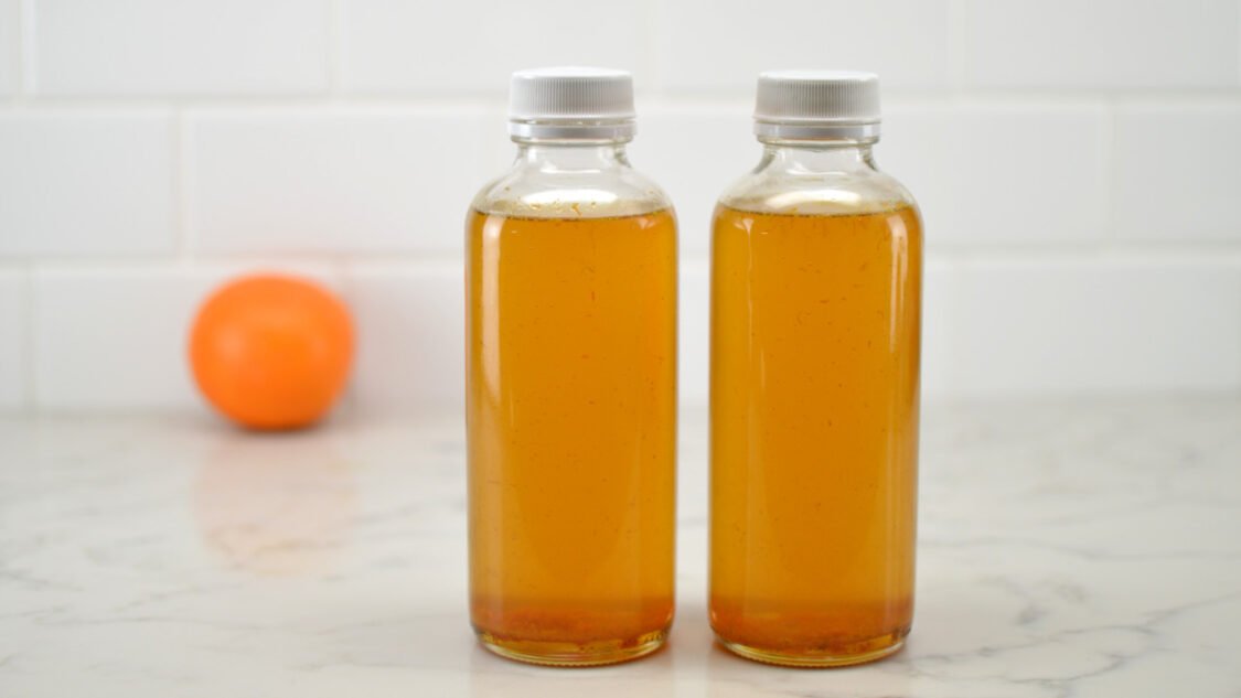 orange blossom kombucha