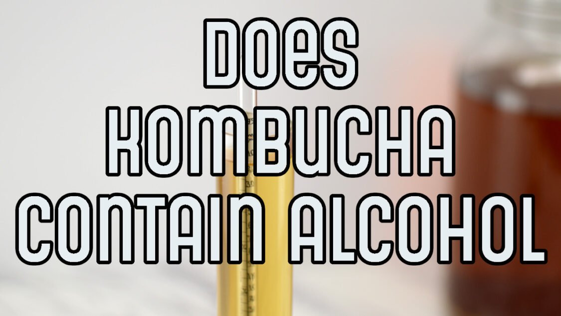 does kombucha contain alcohol