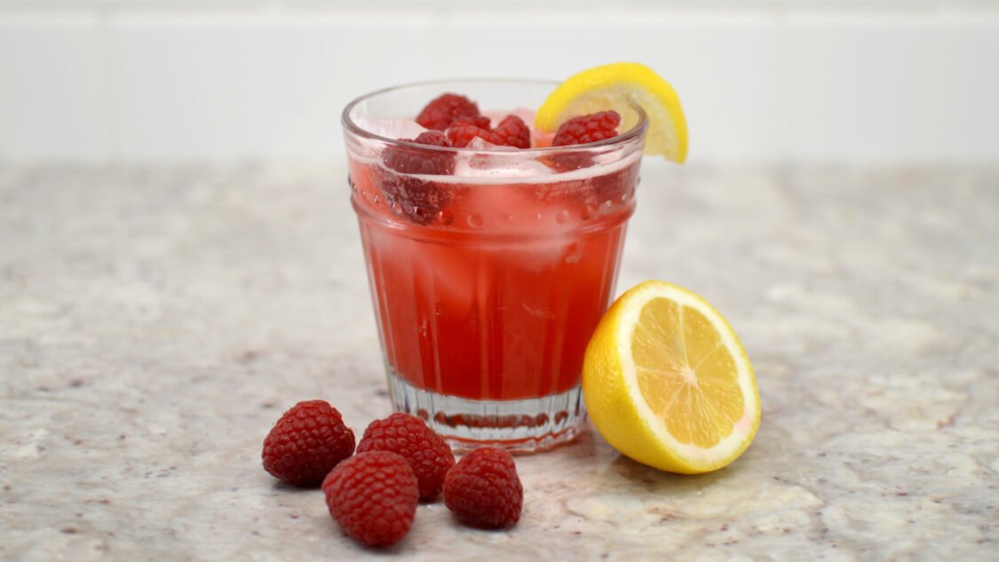raspberry lemonade kombucha