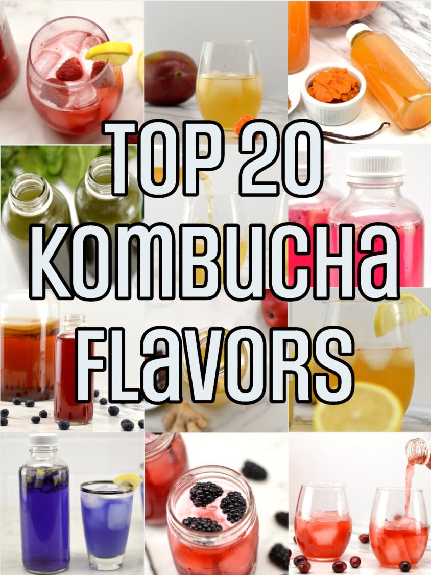 top 20 kombucha flavors