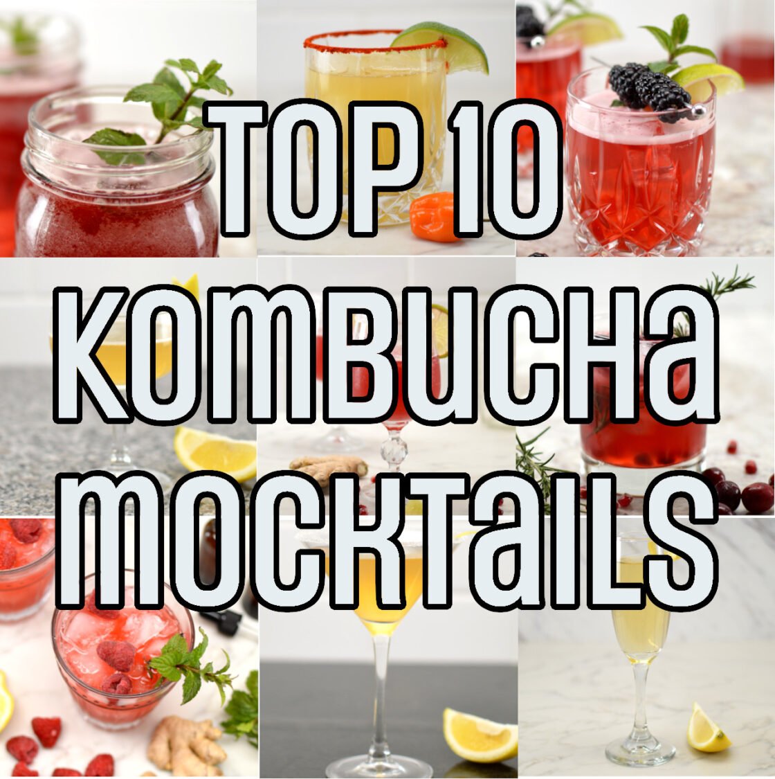 top 10 kombucha mocktails