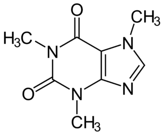 caffeine molecule